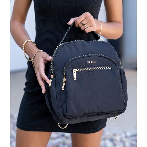 Aire Convertible Backpack Purse Fashion Crossbody Carry On Bag - :\') main image 9